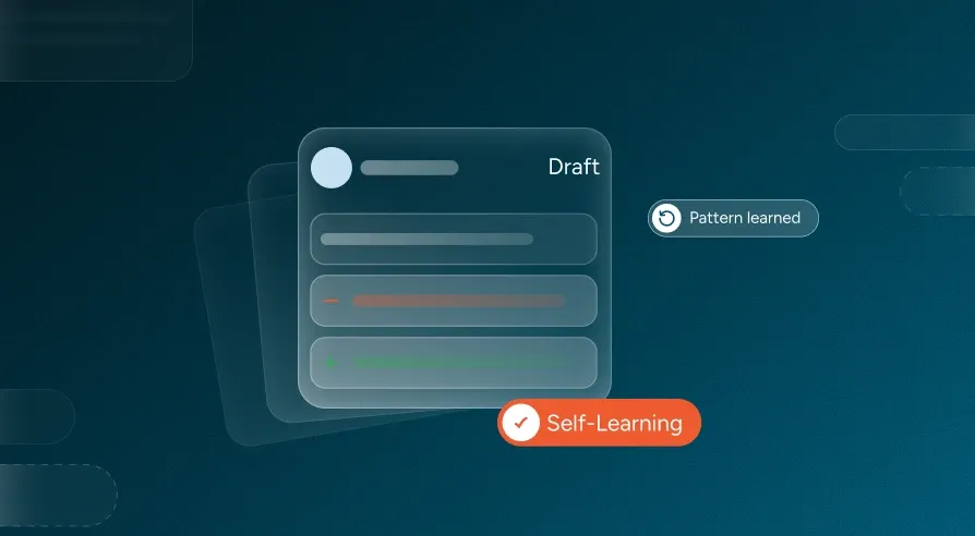 A draft reply the system learned to write